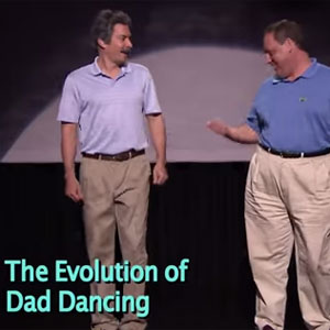 Jimmy Fallon Demonstrates  The Evolution of Dad Dancing